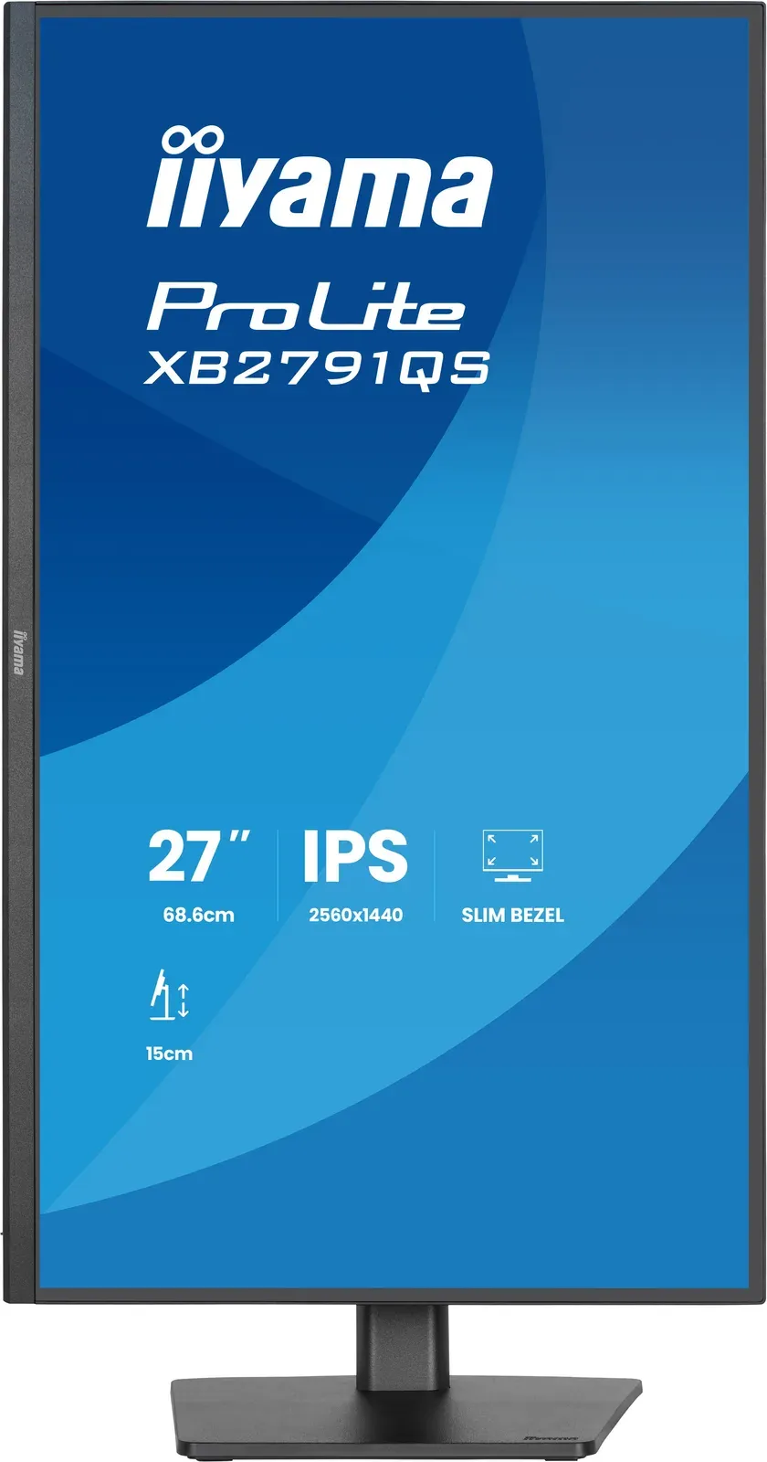 iiyama ProLite/XB2791QS-B1/27"/IPS/QHD/75Hz/1ms/Černá/3R