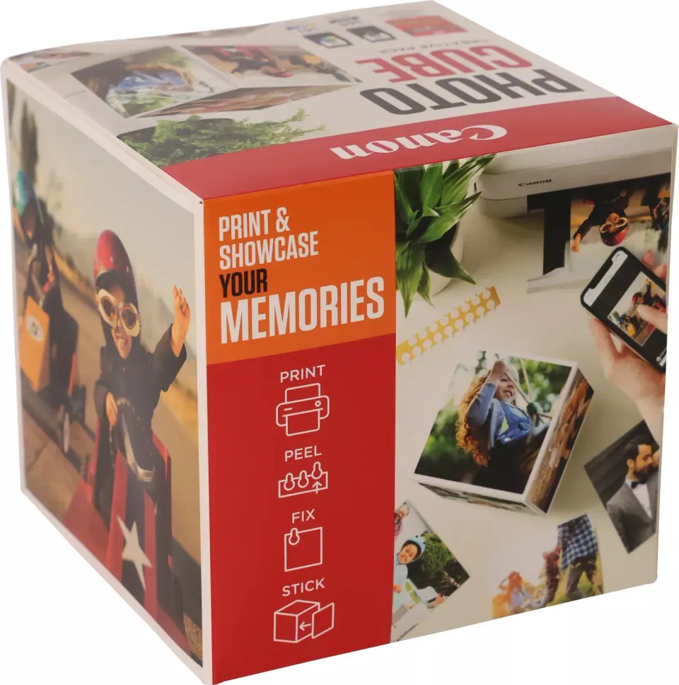 Canon CARTRIDGE PG-560/CL-561 PHOTO CUBE Creative Pack White Orange - 5x5 fotopa