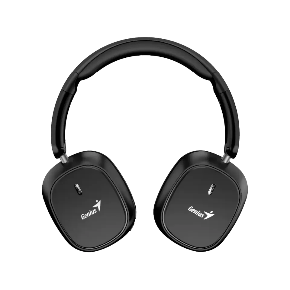 Genius HS-820BT Headset, náhlavní, bezdrátový, skládací, mikrofon, 40mm měniče,