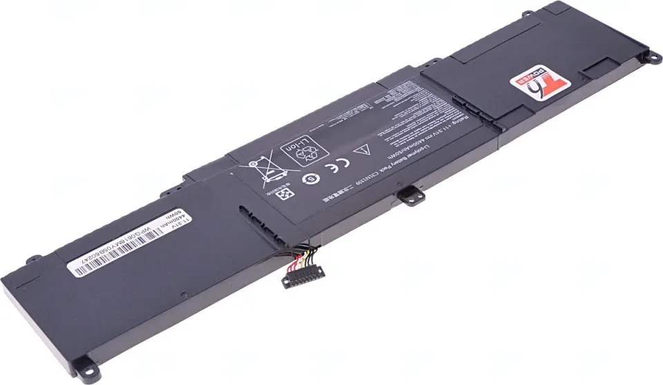 Baterie T6 Power pro Asus UX303, BX303, RX303, U303LA, TP300LA, 4000mAh, 46Wh, Li-pol, 3cell