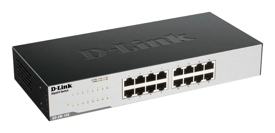 D-Link GO-SW-16G 16-Port GIGABIT EASY DESKTOP SWITCH