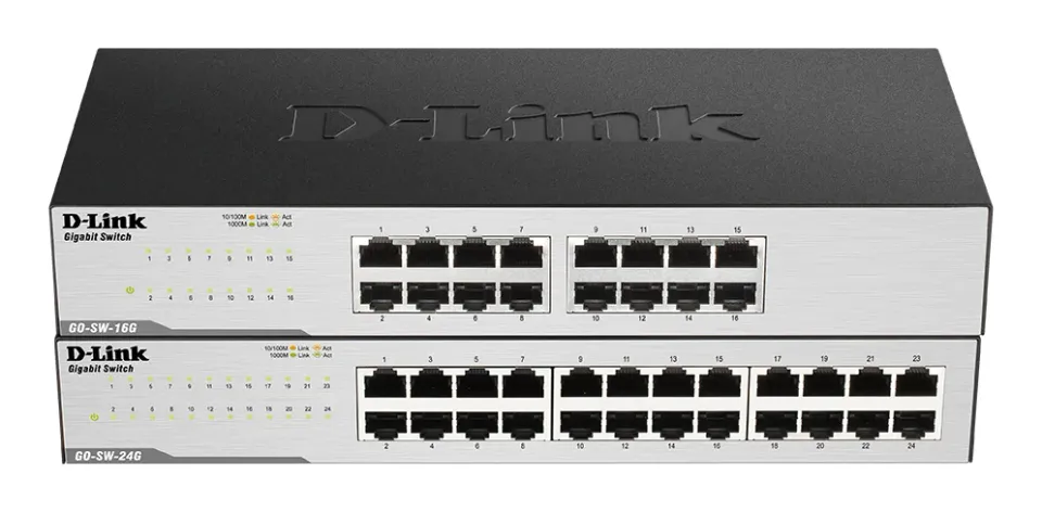 D-Link GO-SW-16G 16-Port GIGABIT EASY DESKTOP SWITCH
