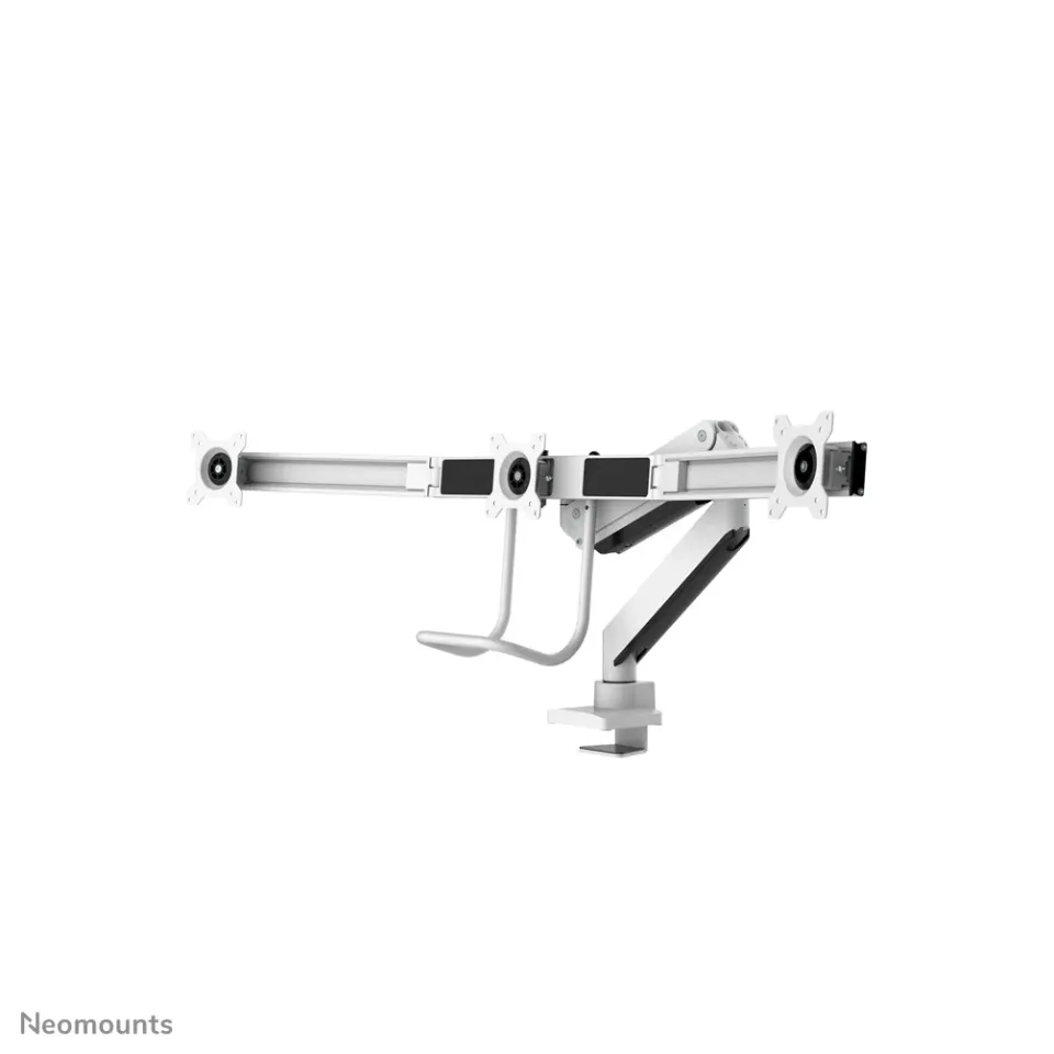 Neomounts Select NM-D775DX3WHITE / Flat Screen Desk mount (17-27") desk clamp/grommet / White