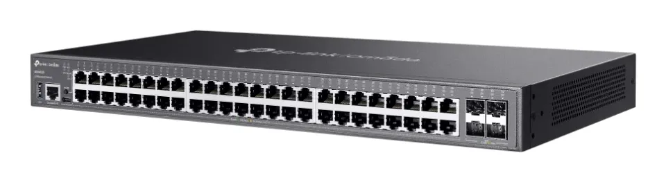 Omada 48-Port Gigabit Stackable Lite L3 Managed Switch with 4 10G Slots