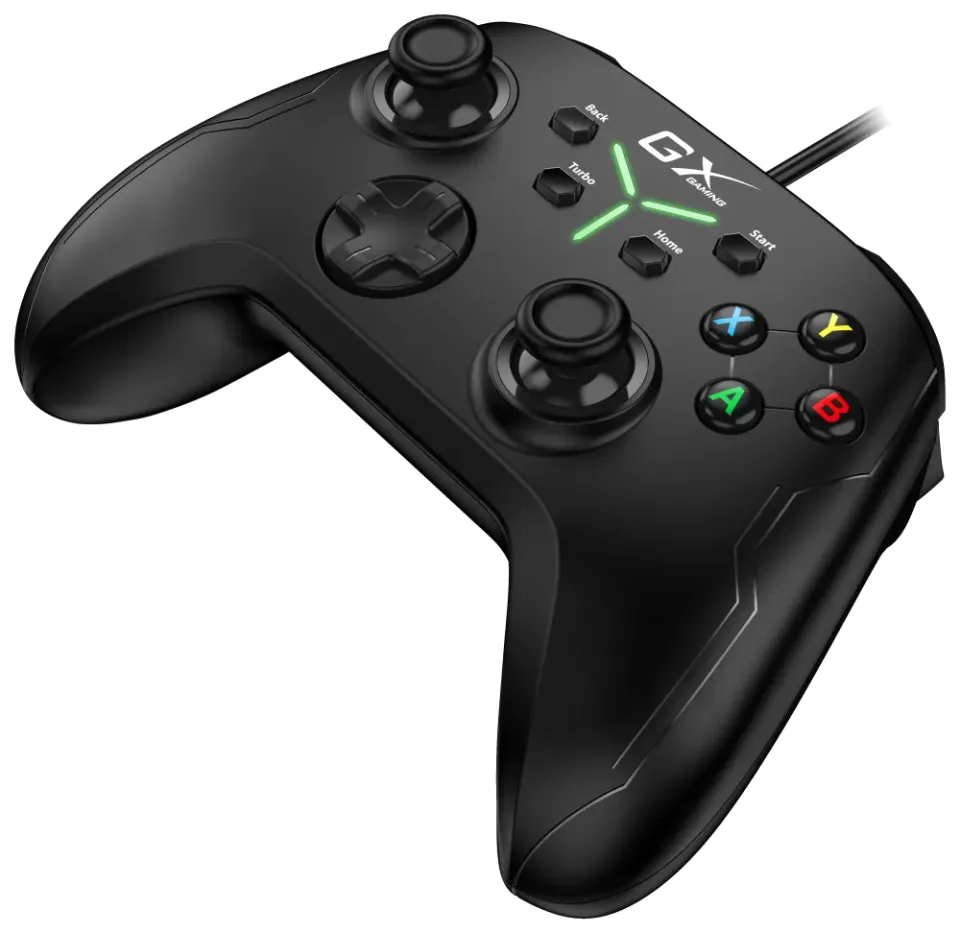 Genius GX Gaming MaxFire GX-21UV,Gamepad, drátový, dual vibrace,PC, Switch, Swit