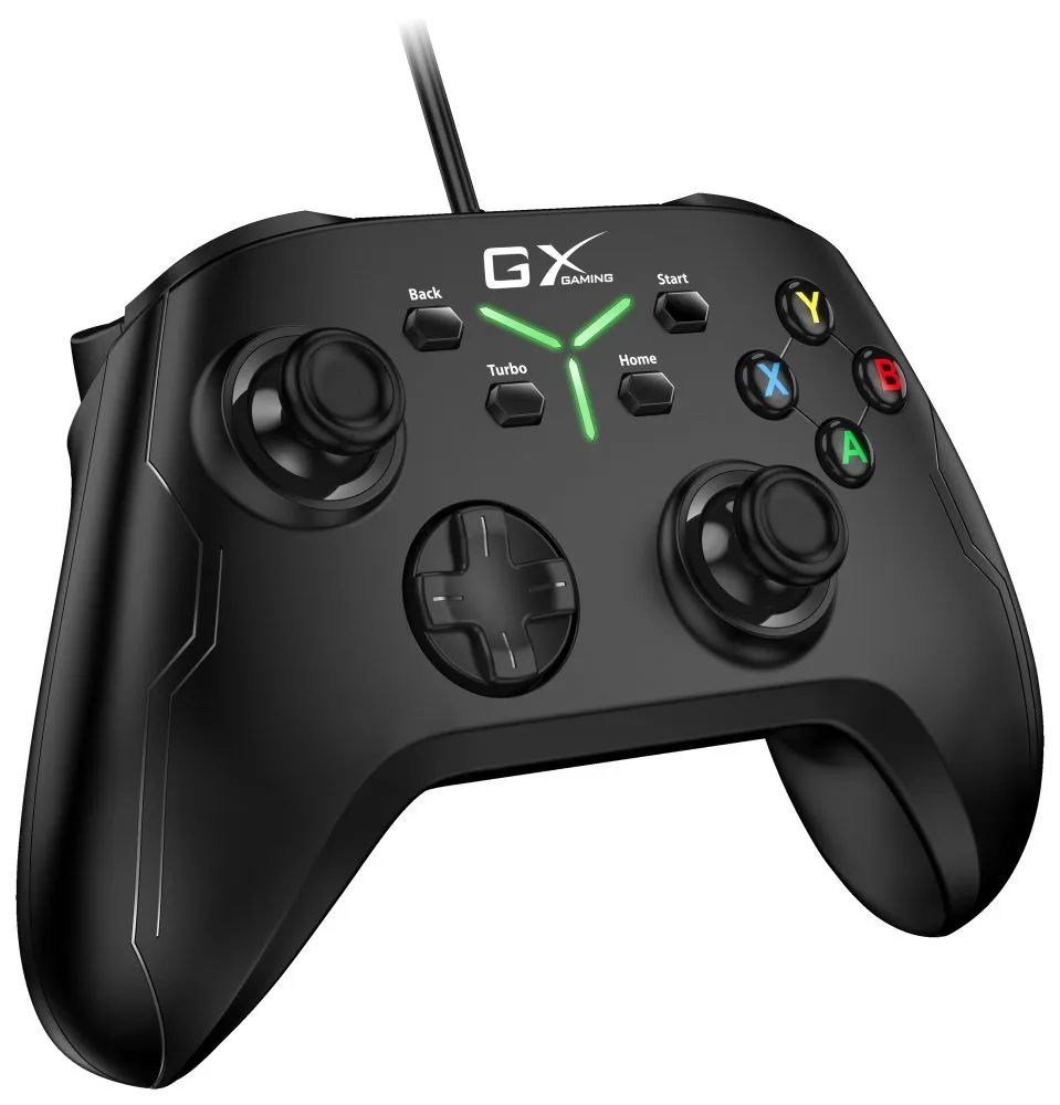 Genius GX Gaming MaxFire GX-21UV,Gamepad, drátový, dual vibrace,PC, Switch, Swit