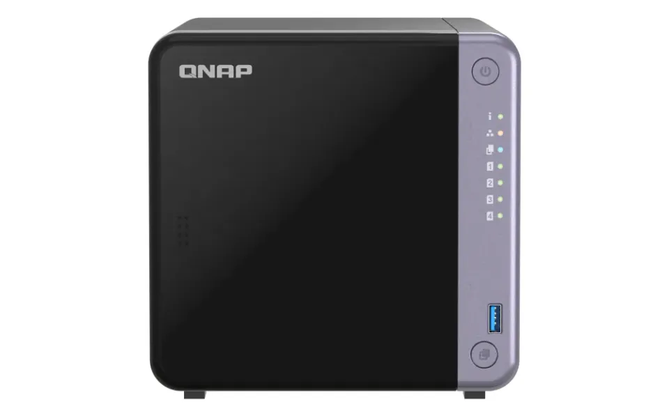 QNAP TS-432X-4G TurboNAS server s RAID, 4GB DDR4, pro 4x3,5/2.5" SATA HDD/SSD (2xUSB3 +2xGLAN datové úložiště)