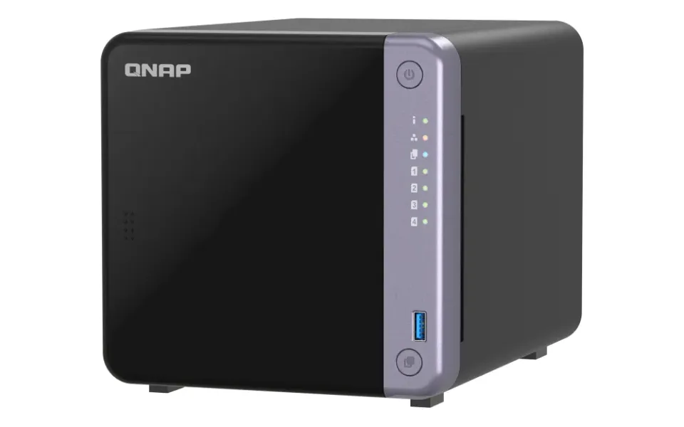 QNAP TS-432X-4G TurboNAS server s RAID, 4GB DDR4, pro 4x3,5/2.5" SATA HDD/SSD (2xUSB3 +2xGLAN datové úložiště)
