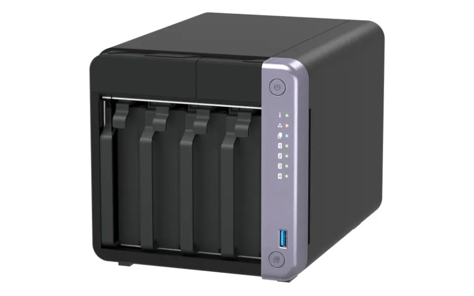 QNAP TS-432X-4G TurboNAS server s RAID, 4GB DDR4, pro 4x3,5/2.5" SATA HDD/SSD (2xUSB3 +2xGLAN datové úložiště)