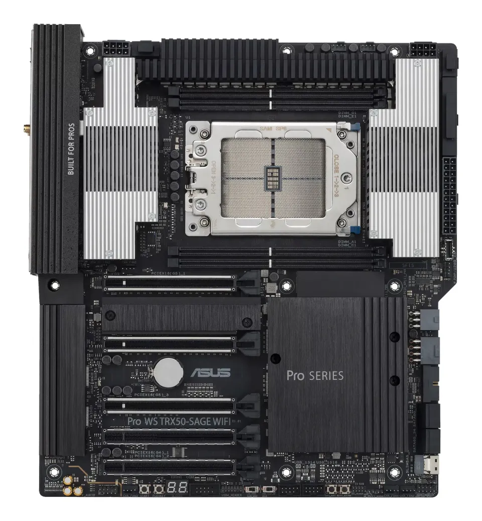 ASUS MB Sc sTR5 Pro WS TRX50-SAGE WIFI, AMD TRX50, 4xDDR5, WiFi, CEB