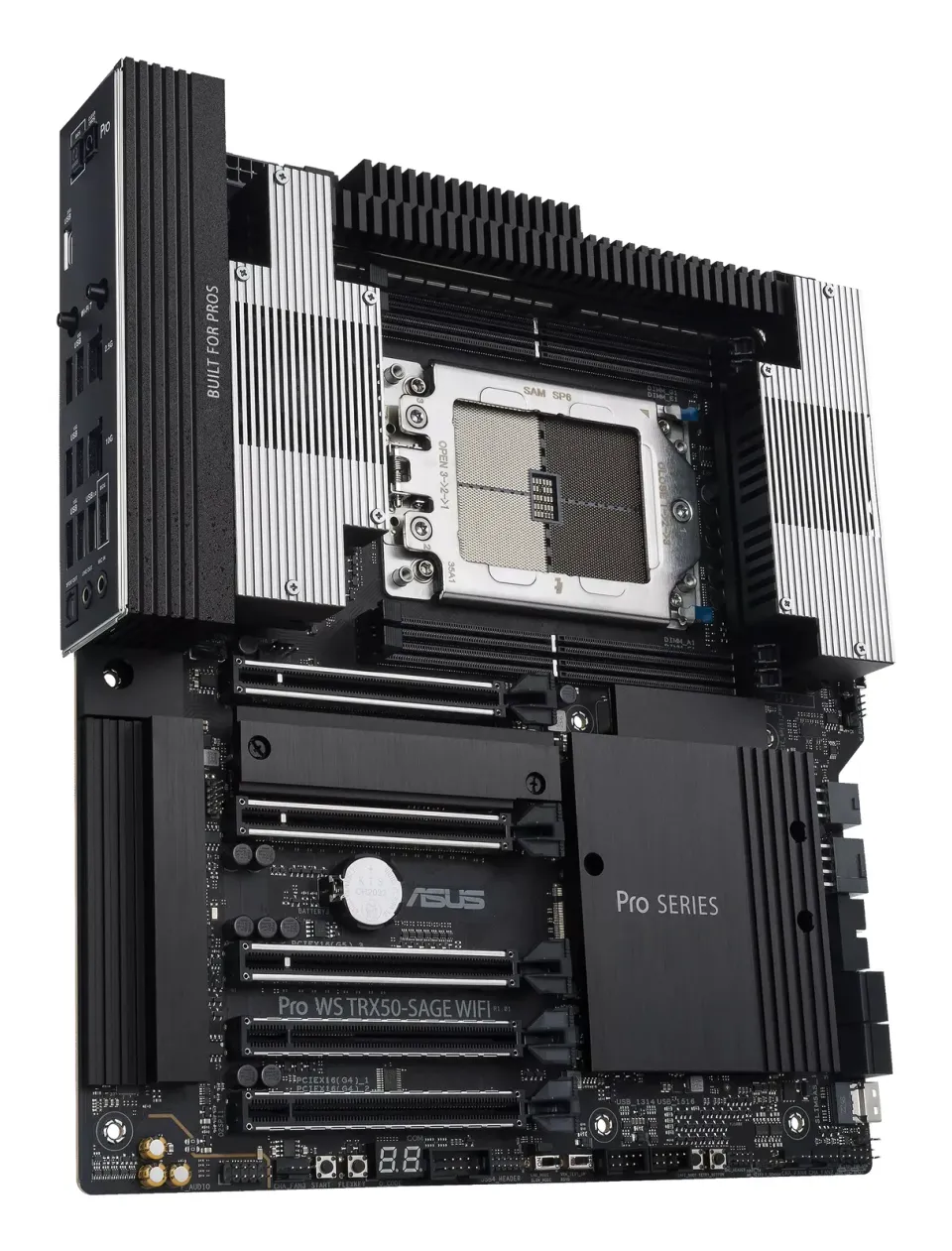 ASUS MB Sc sTR5 Pro WS TRX50-SAGE WIFI, AMD TRX50, 4xDDR5, WiFi, CEB