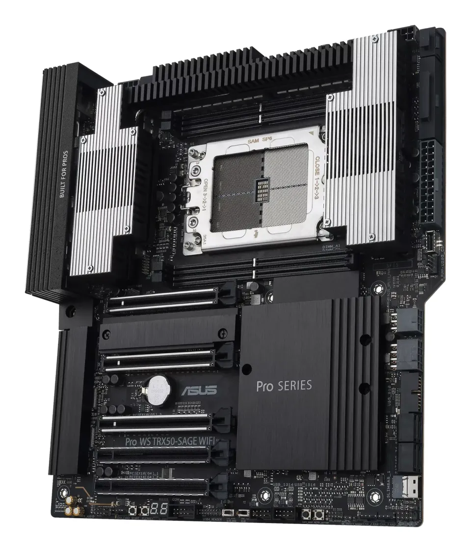 ASUS MB Sc sTR5 Pro WS TRX50-SAGE WIFI, AMD TRX50, 4xDDR5, WiFi, CEB
