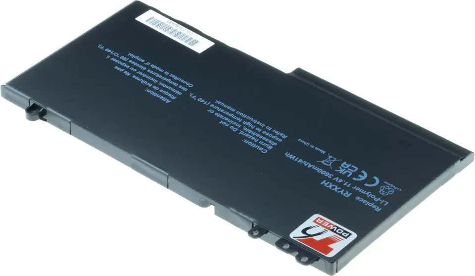 Baterie T6 Power pro Dell Latitude E5450, E5550, E5250, 3150, 3160, 3600mAh, 41Wh, 3cell, Li-pol