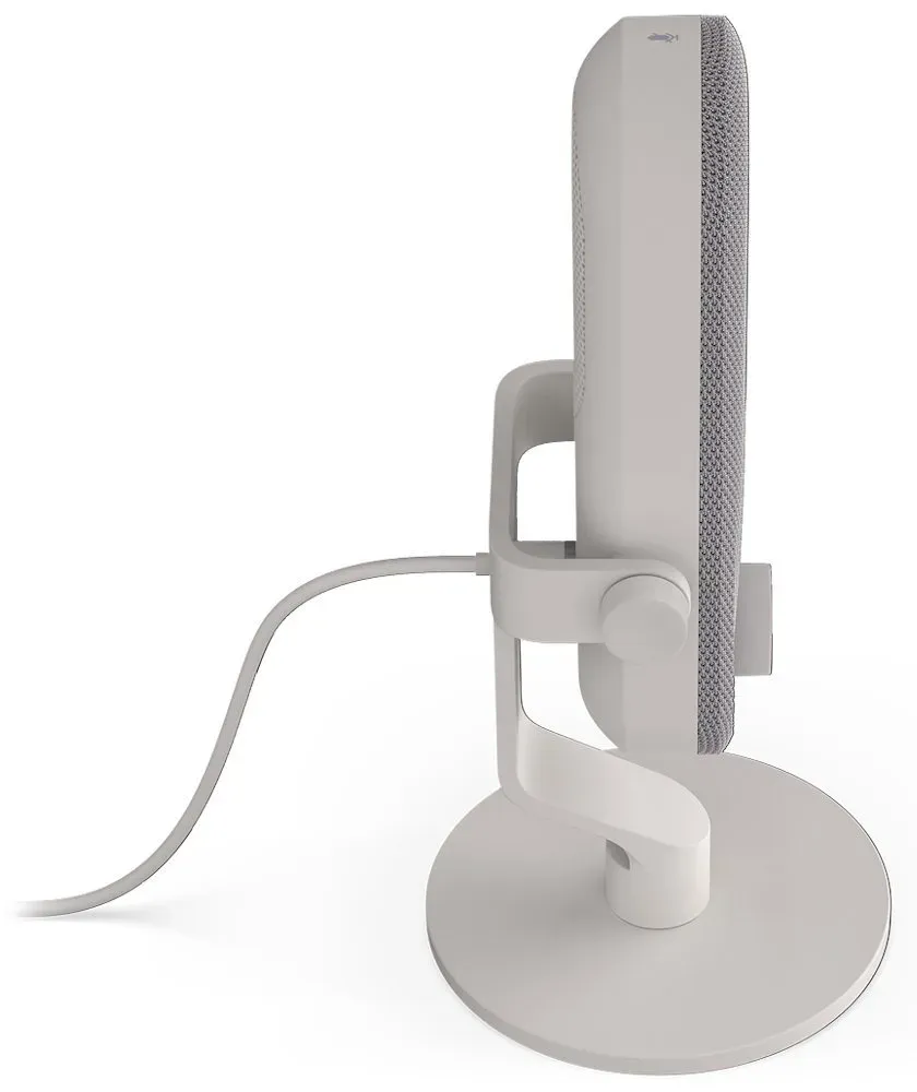 Krux mikrofon Pin / stolní mikrofon / 3,5mm jack / USB-C / bílý