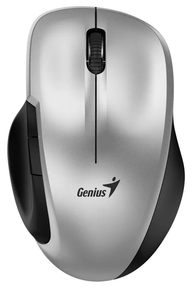 GENIUS myš Ergo 8200S Wireless tichá,1200dpi,USB-C, stříbrná