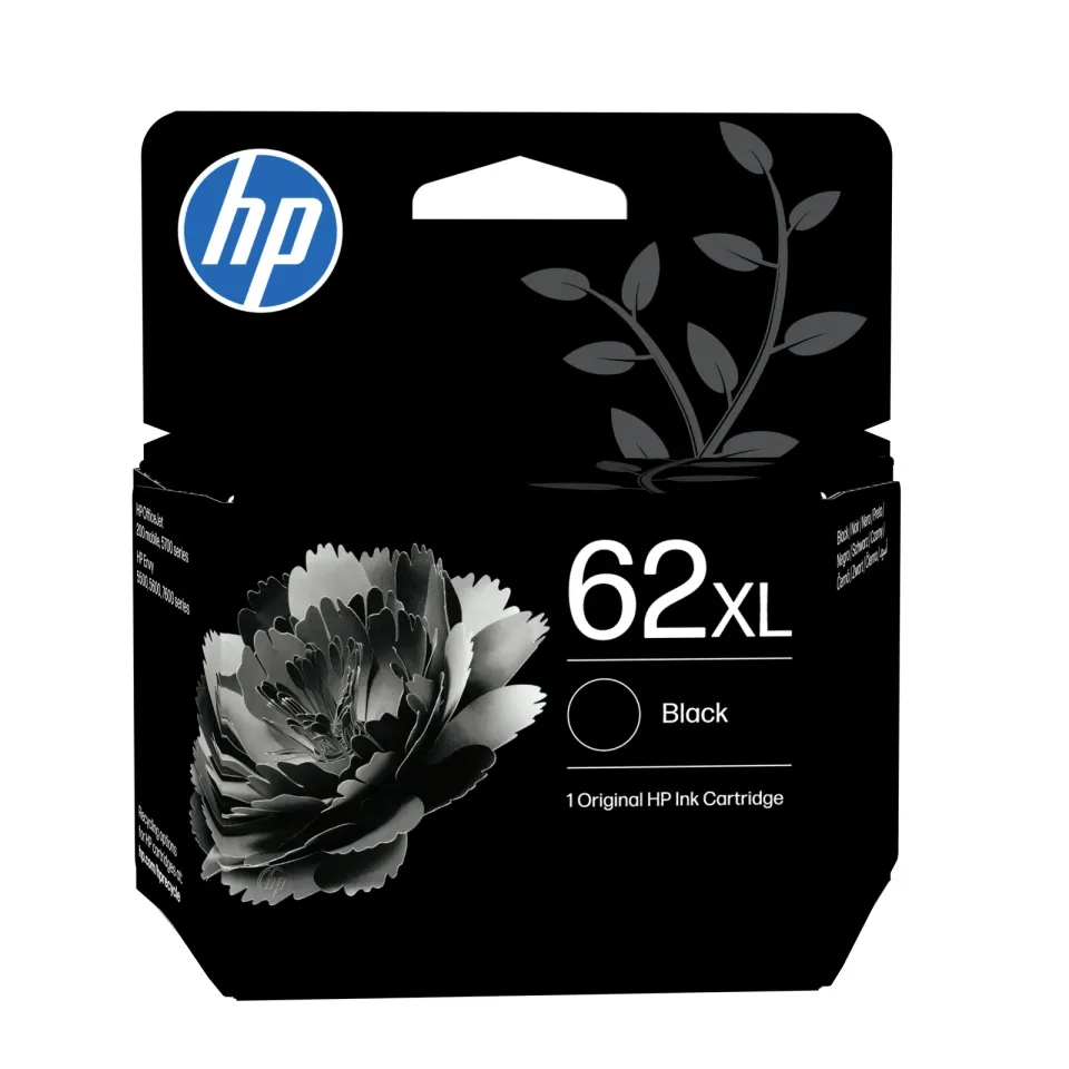HP C2P04AE originální náplň černá č.62 black (cca 165stran, pro Envy 5540)