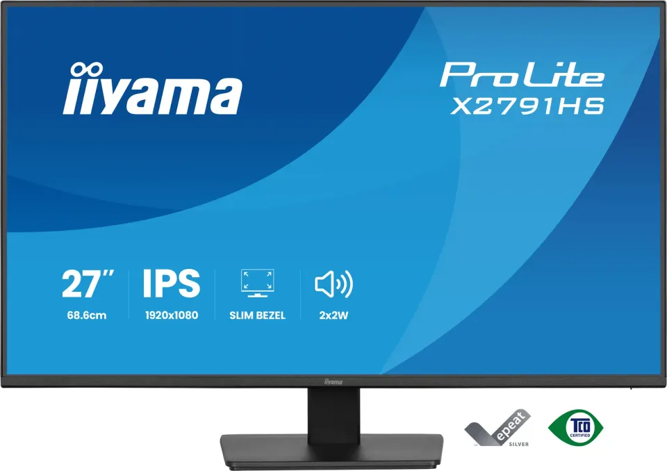 iiyama ProLite/X2791HS-B1/27"/IPS/FHD/120Hz/1ms/Černá/3R