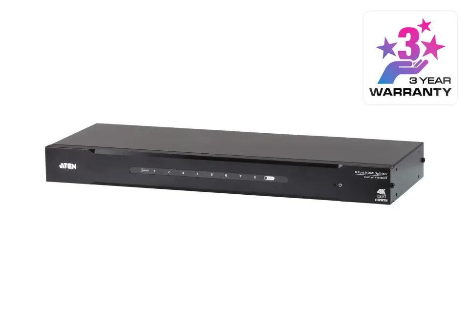 ATEN VS0108HB-AT-G 8-Port True 4K HDMI Splitter
