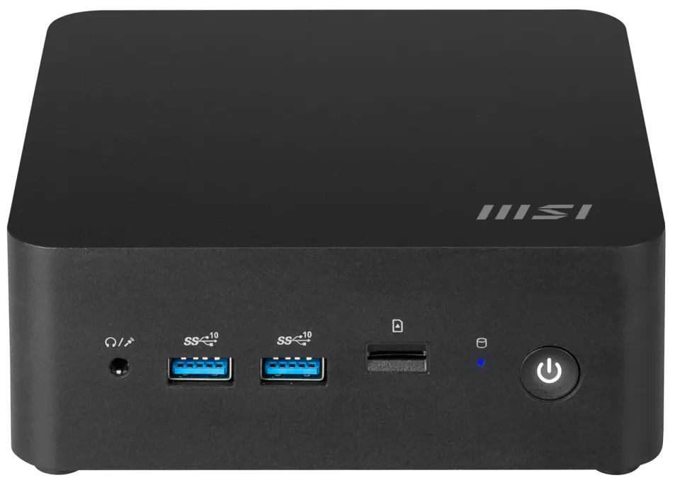 MSI PC Cubi NUC 1MG-244BEU, Core 3 100U, N/A, N/A, N/A, No OS, Black