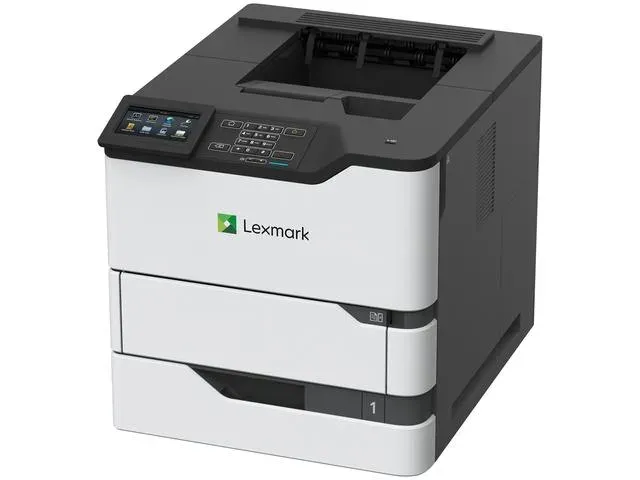 LEXMARK ČB tiskárna MS822de A4, 52ppm, 512MB, duplex, USB 2.0, LAN