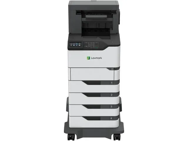 LEXMARK ČB tiskárna MS822de A4, 52ppm, 512MB, duplex, USB 2.0, LAN