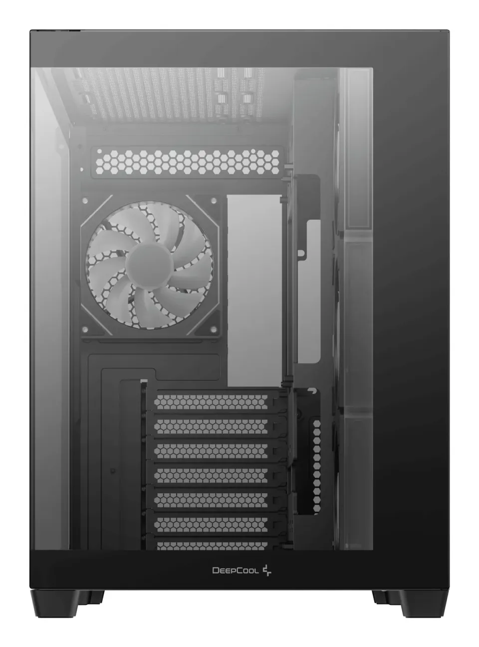 DEEPCOOL Case CG530 4F, ATX, Průhledná bočnice, černá
