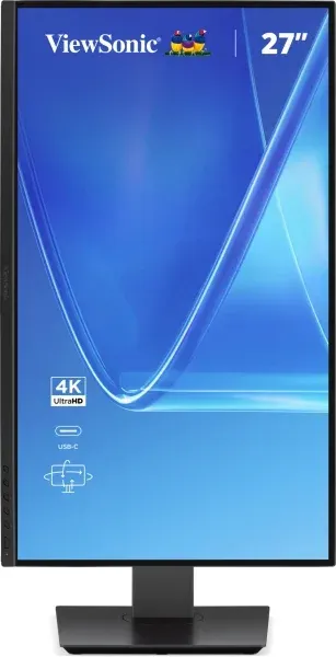 ViewSonic VG2719U-4K 27" UHD Frameless IPS Monitor with 2 HDMI, DP ,USB type C,USB, dual speakers, ergonomický stojan