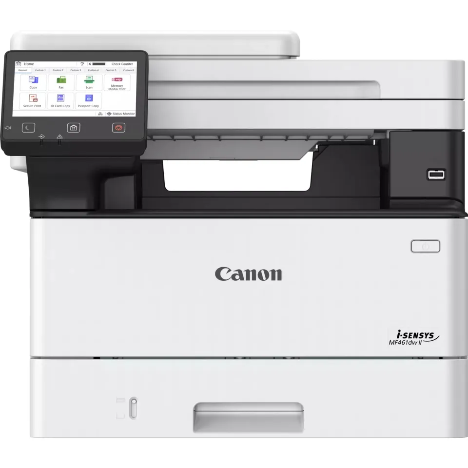 Canon i-SENSYS MF461dw II – A4 mono laser multifunction 3-in-1, 36 ppm, duplex, duplex document feeder, Wi-Fi