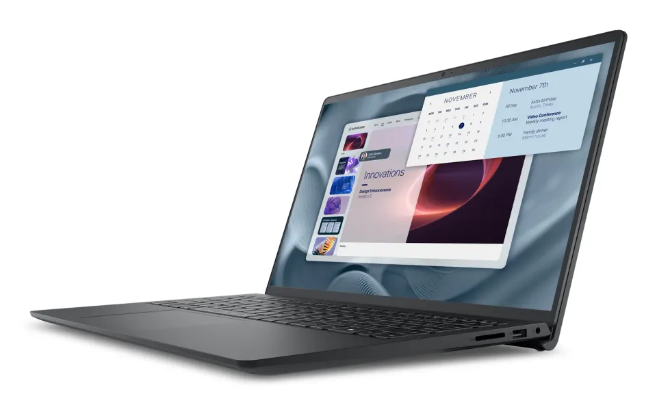 DELL Pro 15 Essential PV15250/ Core 3-100U/ 8GB/ 512GB SSD/ 15.6" FHD/ FPR/ W11Pro/ 3Y PS on-site/bez adaptéru