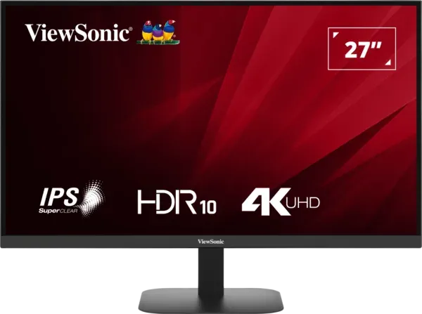 VIEWSONIC LCD 27" monitor VA2708-4K-HD 3840x2160 IPS (4ms, 250cd, 60Hz, HDMI+ DPort)