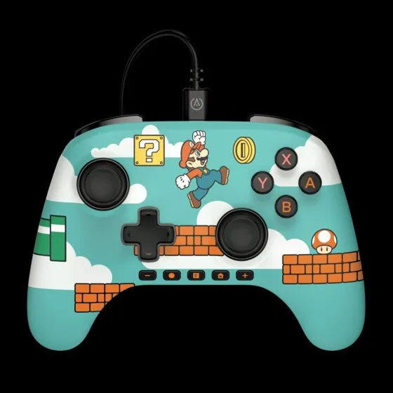 PowerA Kabelový ovladač pro Nintendo Switch 2 - Super Mario Time