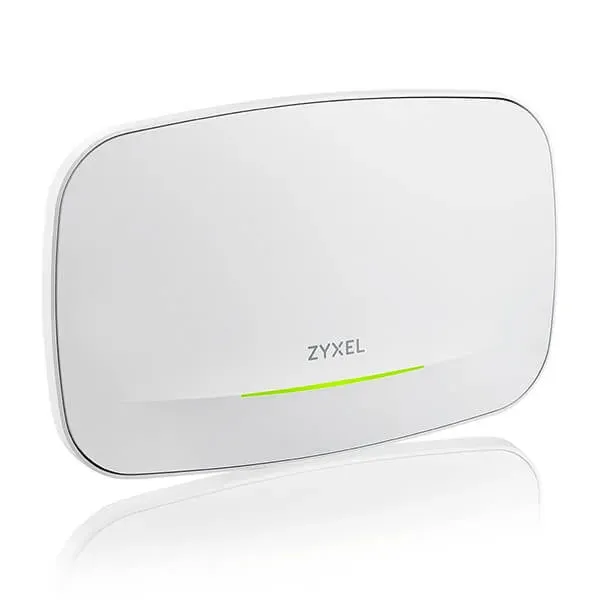 Zyxel NWA210BE, BE12.3K 2x2 MU-MIMO, Dual Radio 2.4 and 5 or 6GHz, 2 x 2.5G LAN Ports, PoE+ (802.3at), Standalone/Nebula