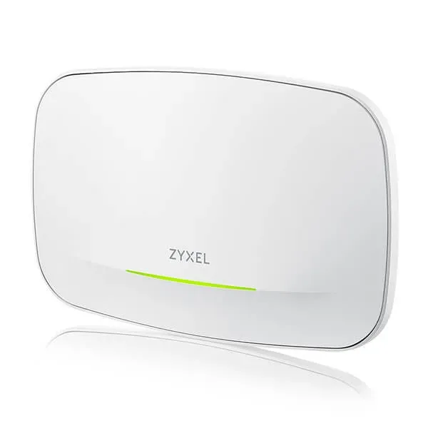 Zyxel NWA210BE, BE12.3K 2x2 MU-MIMO, Dual Radio 2.4 and 5 or 6GHz, 2 x 2.5G LAN Ports, PoE+ (802.3at), Standalone/Nebula