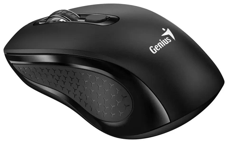 GENIUS NX-8025S Black/ 1200 dpi/ bezdrátová/ tichá/ Copilot/ 4tlačítková/ černá