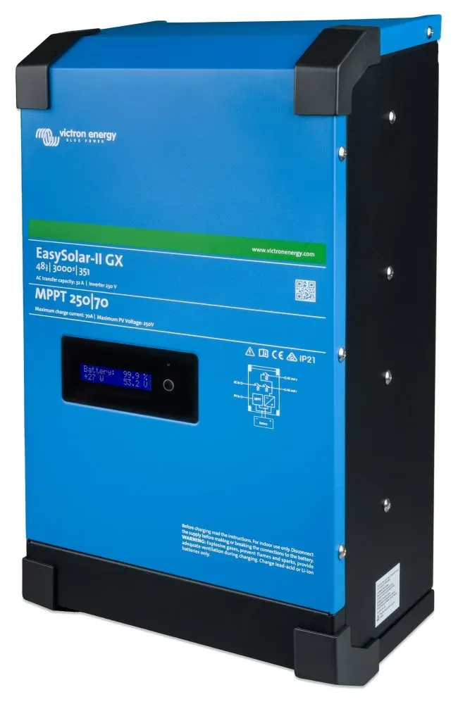 Victron EasySolar-II 48/3000/35-32 MPPT 250/70 GX Hybridní solární jednotka