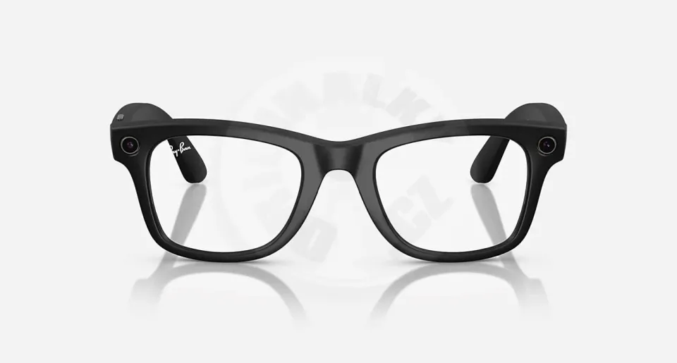 Meta Ray-Ban Gen1 Wayfarer - Matte Black/Clear to Graphite Green Transitions