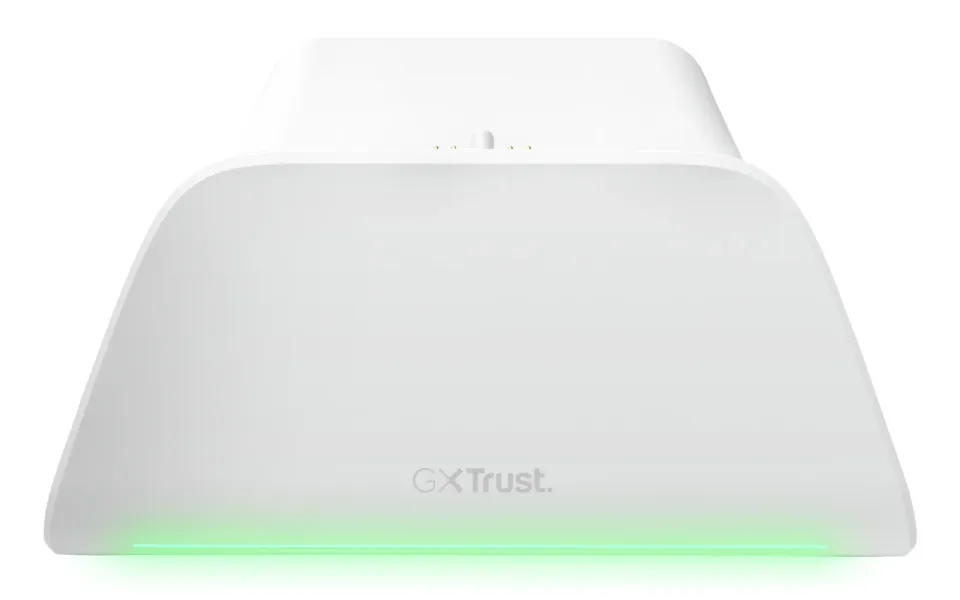 TRUST Nabíjecí stanice GXT 255W, Pro PS5 Ovladače, bílá