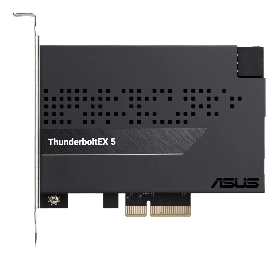ASUS rozšiřující karta ThunderboltEX 5, PCIe 4.0x4, 2xThunderbolt 5, 3x Mini-DP