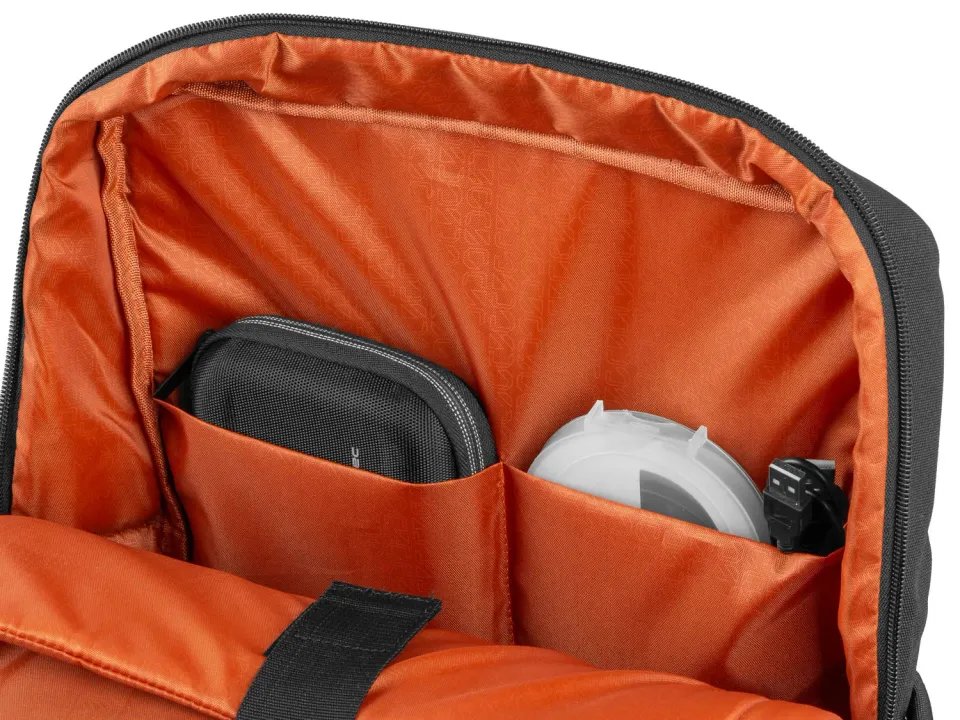 Batoh pro nb Natec NIALA 15,6", 18 L, černá - oranžová