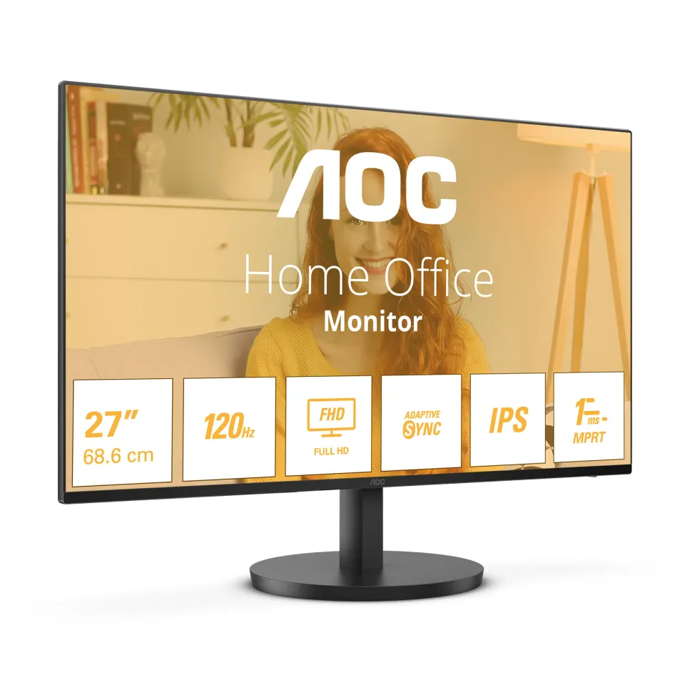 AOC LCD 27B3HA2 27" IPS/1920x1080@100Hz/1ms/250cd/VGA/HDMI/Repro/VESA