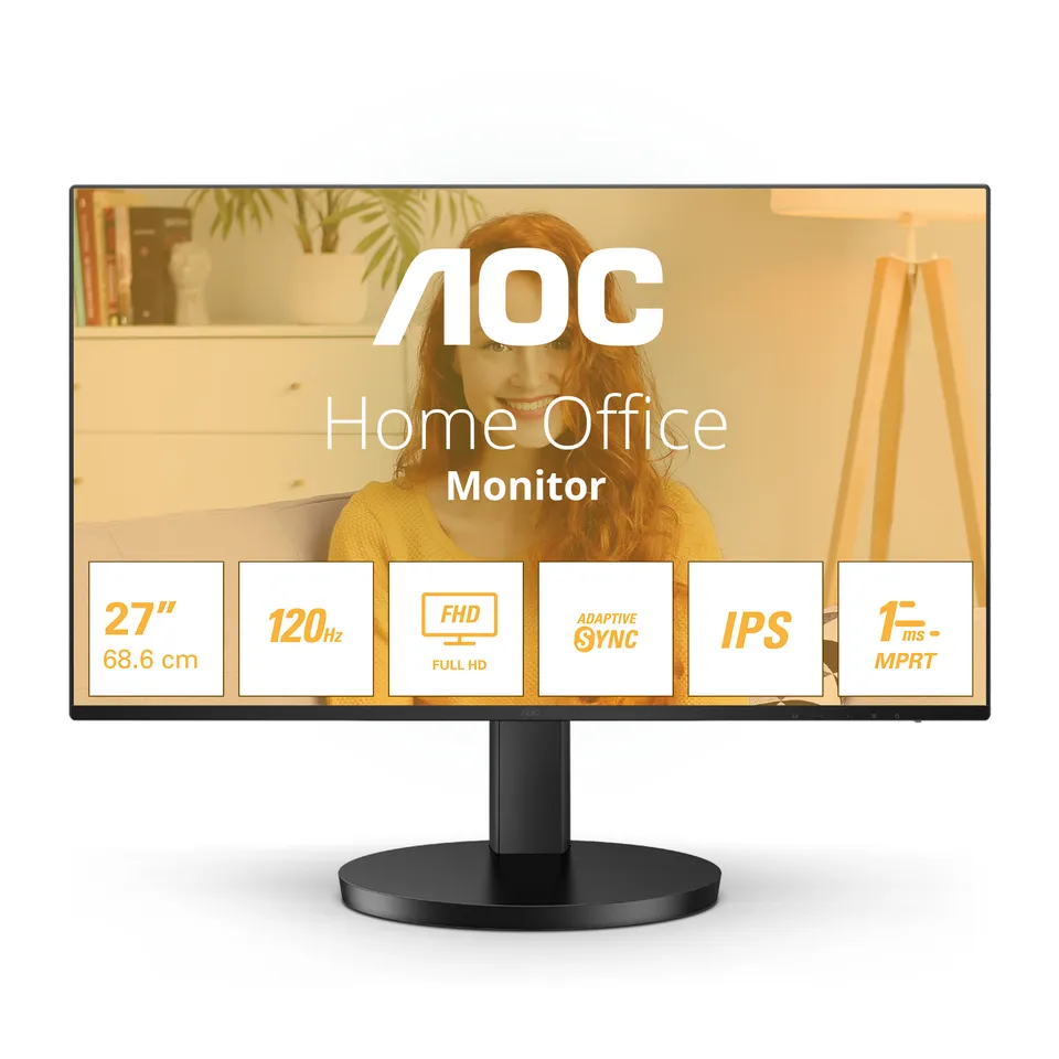 AOC LCD 27B3HA2 27" IPS/1920x1080@100Hz/1ms/250cd/VGA/HDMI/Repro/VESA
