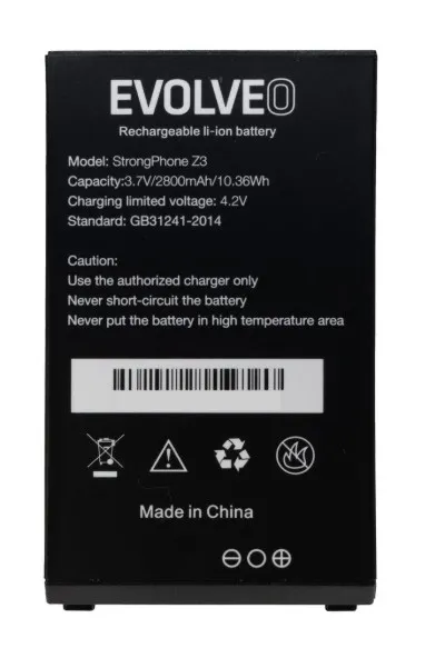 EVOLVEO orig. baterie 2800 mAh pro StrongPhone Z3