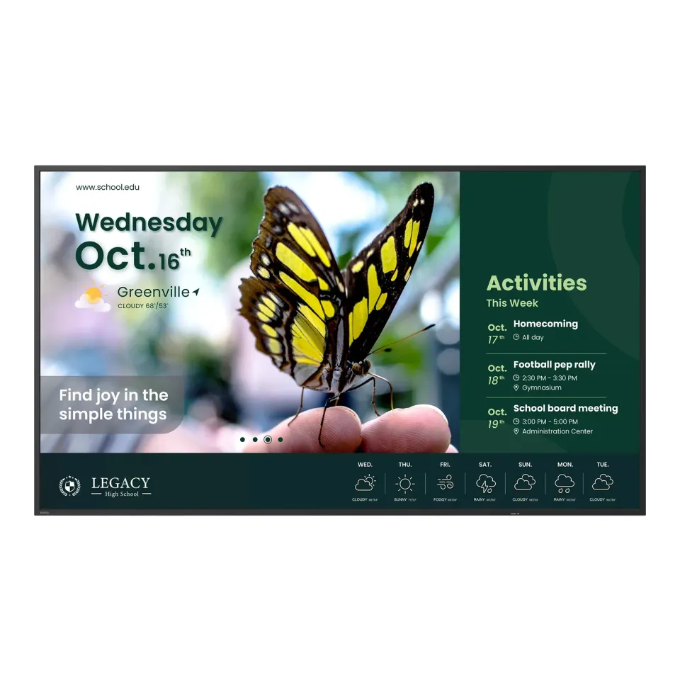 BenQ ST4304 43" Digital Signage 18/7 3840x2160/1200:1/350nits/2xHDMI/2xUSB/RJ45/