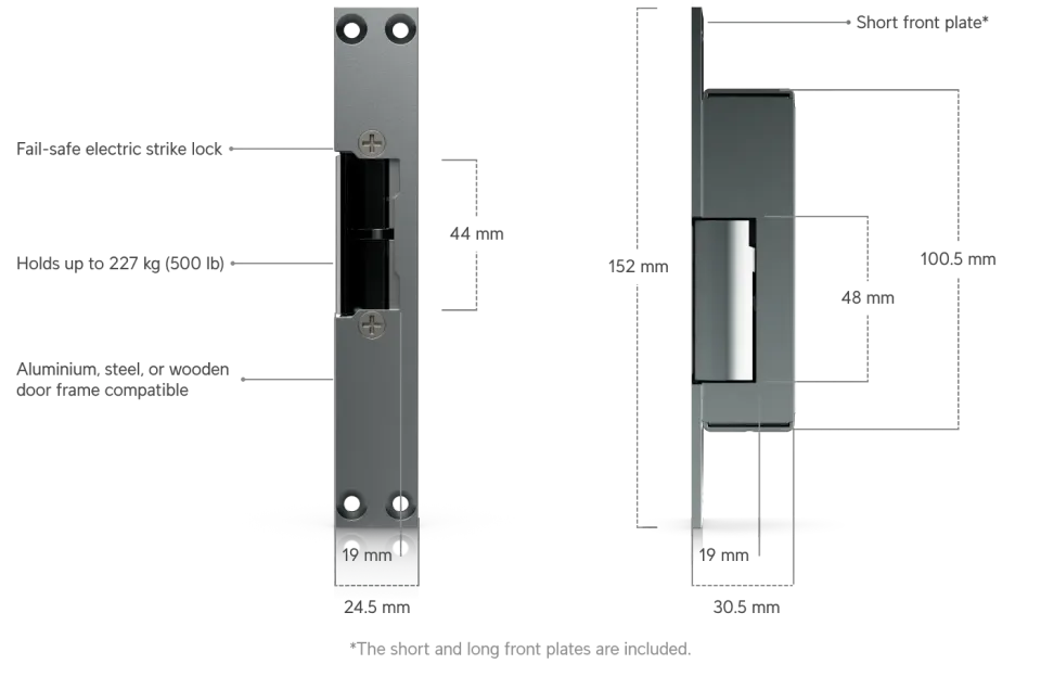 Ubiquiti UACC-Lock-Strike-Safe-8mm, UniFi Access Fail-Safe Strike Lock 8mm