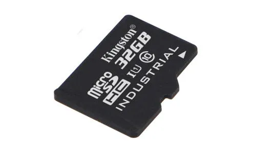 KINGSTON 64GB microSDXC Industrial C10 A1 pSLC Card Single Pack w/o Adapter