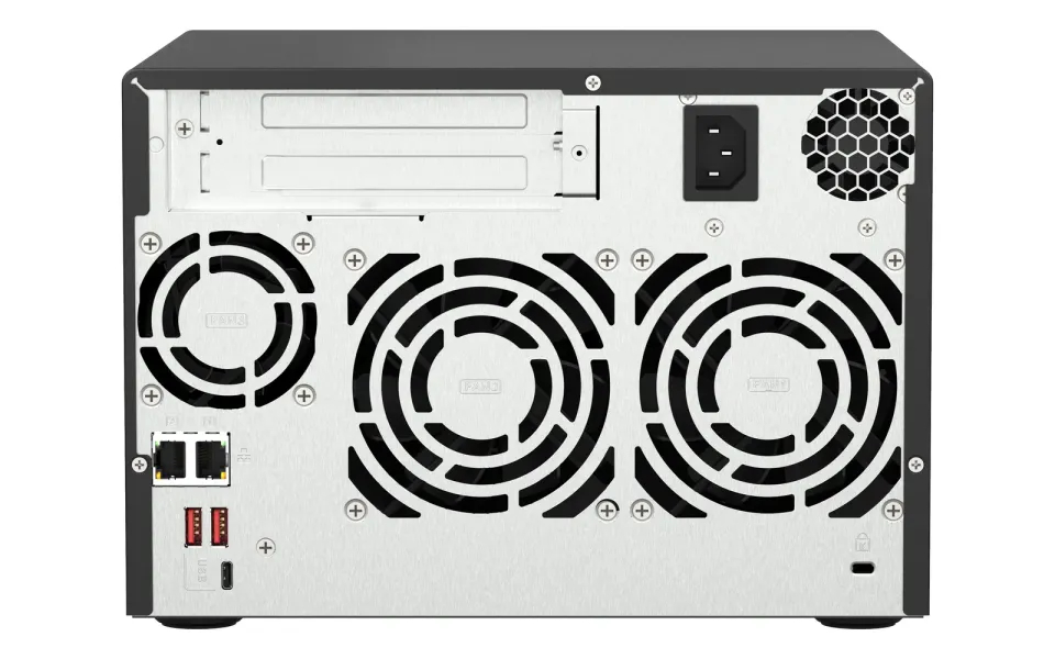 QNAP TS-673A-8G (Ryzen 2,2GHz / 8GB RAM / 6x SATA / 2x M.2 NVMe slot / 2x 2,5GbE / 2x PCIe / 4x USB)