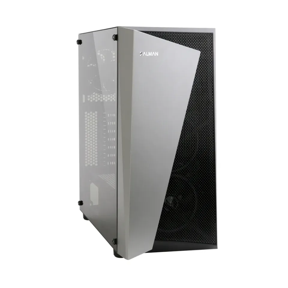 Zalman skříň S4 Plus / Middle tower / ATX / USB 3.0 / USB 2.0 / průhledná bočnice