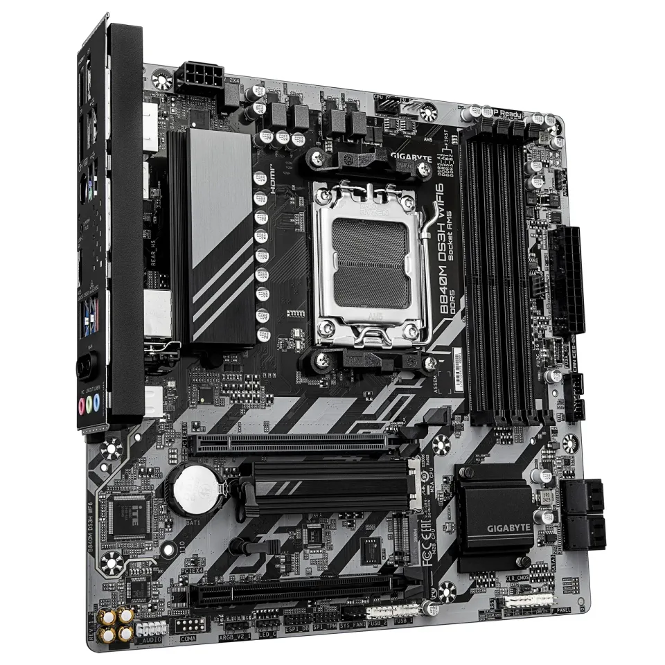 GIGABYTE MB Sc AM5 B840M DS3H WIFI6, AMD B840, 4xDDR5,WIFI, DP, HDMI, mATX