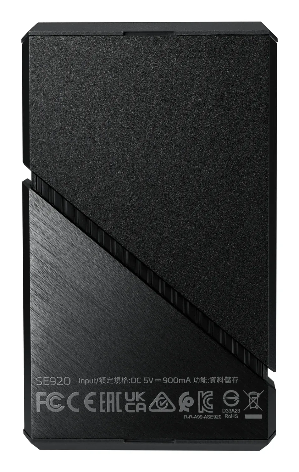 ADATA SE920/2TB/SSD/Externí/Černá/5R