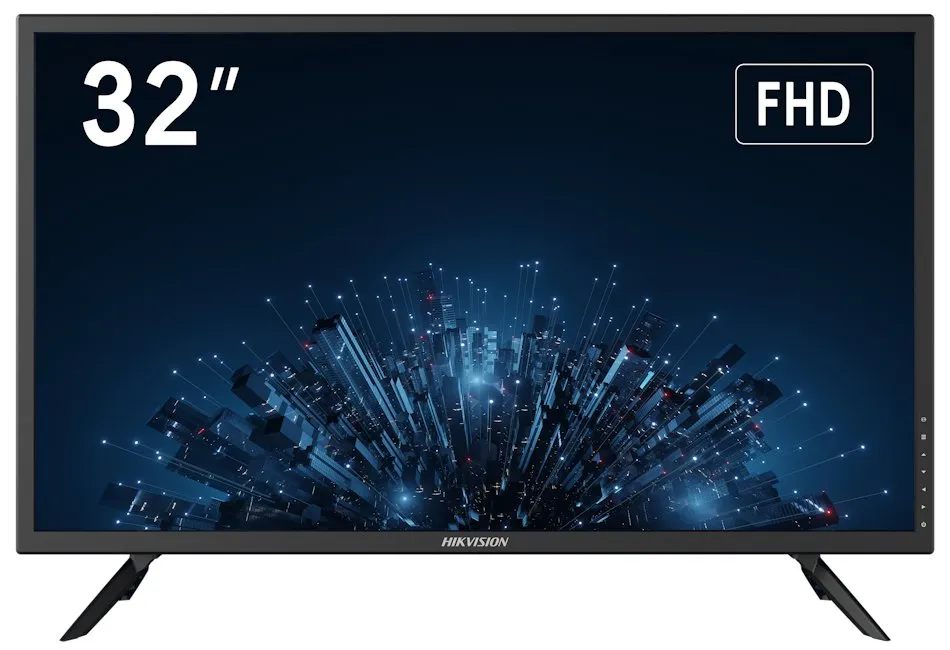 Hikvision DS-D5032F3-1V0S - 32" LED monitor, 1920x1080, 300cd/m2, 8ms, kontrast 4000:1, VGA, HDMI, Audio